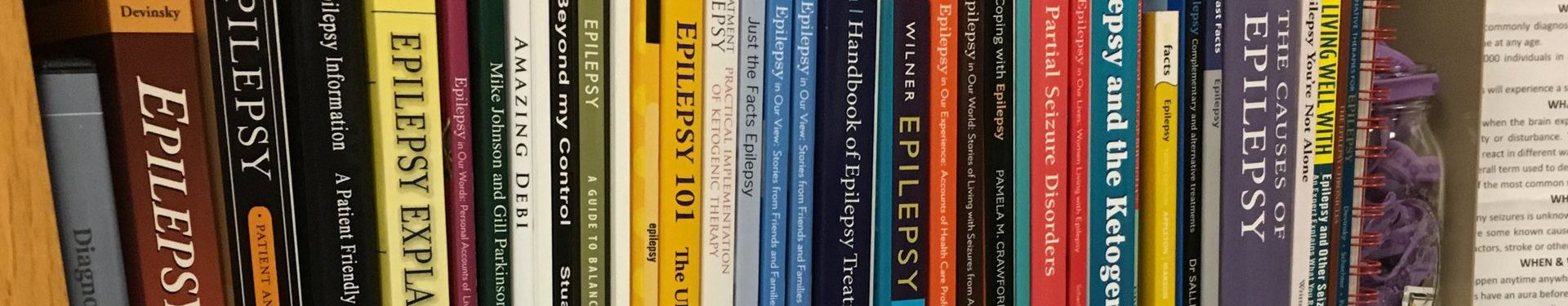Eric's Corner Epilepsy Resources Book Shelf